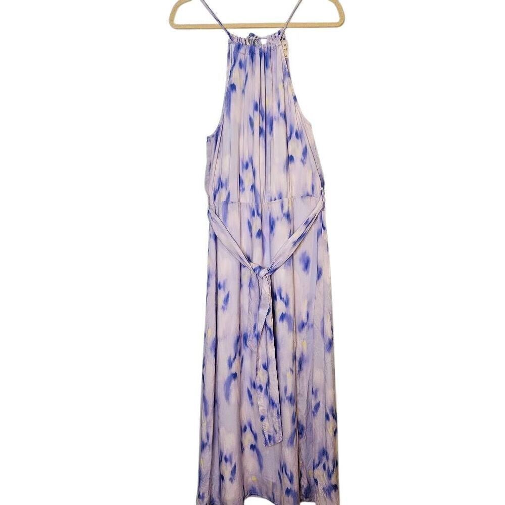 Cloth & Stone maxi dress, blue tie dye. Size XS.